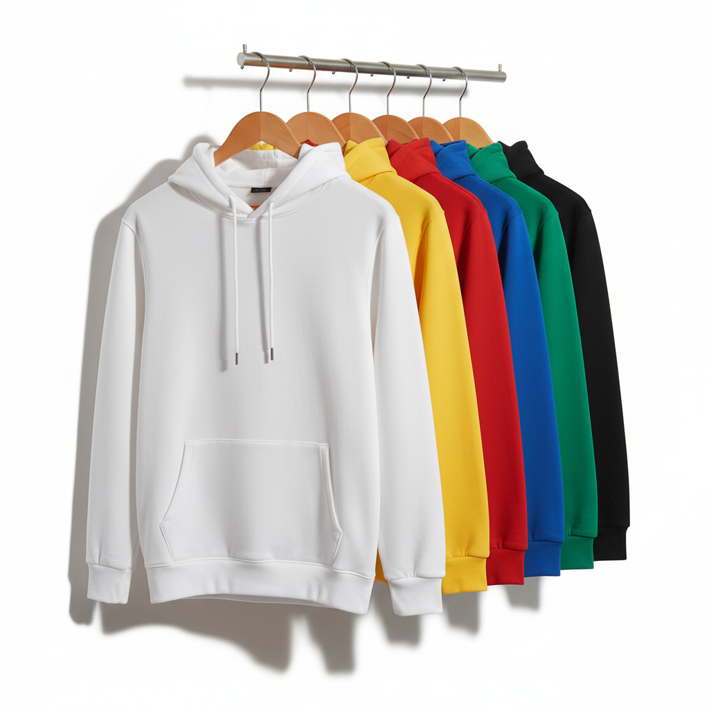 Wholesale Blank Cotton Hoodies — Premium Bulk Supply from Bangladesh
